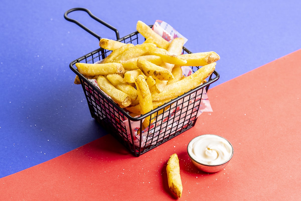 Yu.eat, yueat, Yu.eat, yu eat: Traditional fries